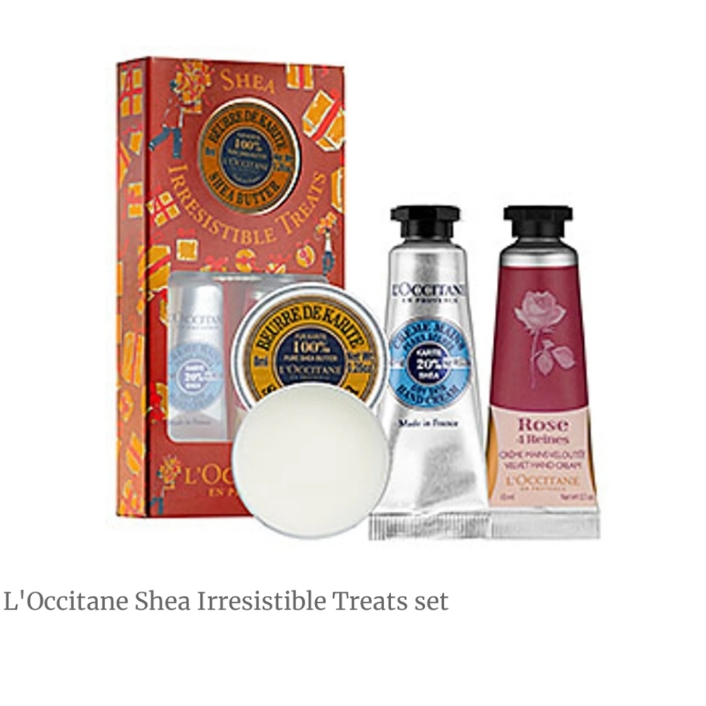 NEW L'occitane shea irresistible treat set